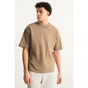 C&A T-Shirt, Beige, Größe: M Männlich