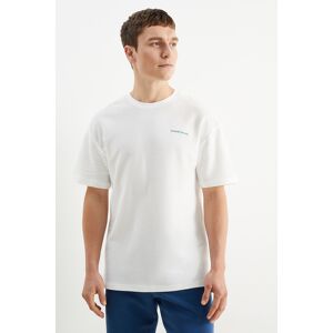 C&A T-Shirt, Weiss, Größe: 2XL Männlich