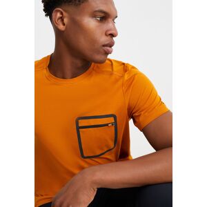 C&A Active C&A Funktions-Shirt, Braun, Größe: M Männlich