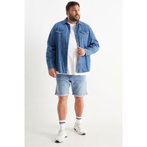 C&A Jeans-Shorts -Flex Jog Denim-LYCRA®, Blau, Größe: W48 Männlich