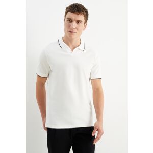 C&A Poloshirt, Weiss, Größe: 2XL Männlich