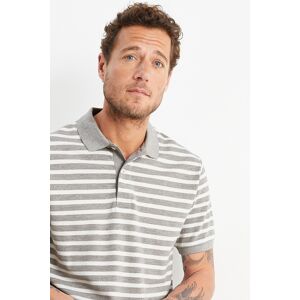 C&A Poloshirt-gestreift, Grau, Größe: L Männlich