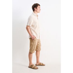 C&A Cargoshorts, Beige, Größe: W38 Männlich