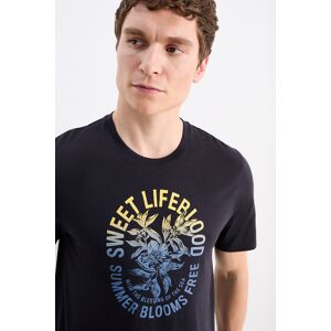 C&A T-Shirt, Blau, Größe: L Männlich