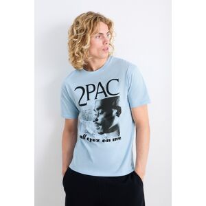 C&A T-Shirt-Tupac, Blau, Größe: XL Männlich