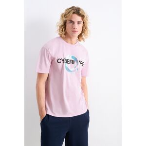 C&A T-Shirt, Rosa, Größe: 2XL Männlich