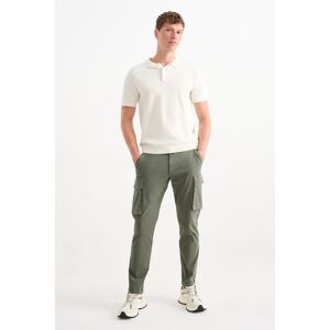 C&A Cargohose-Regular Fit, Grün, Größe: W36 L34 Männlich