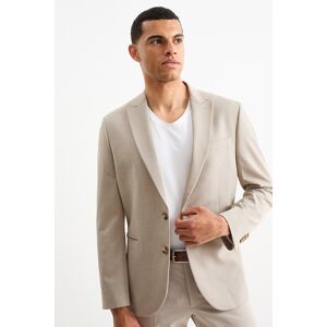 C&A Baukasten-Sakko-Slim Fit-Flex-4 Way Stretch, Beige, Größe: 50 Männlich