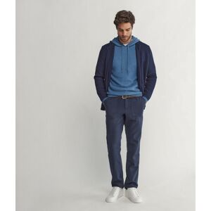 Falconeri Kapuzensweatshirt mit Wabenmuster Mann Denim Größe 52