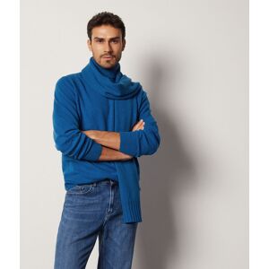 Falconeri Rollkragenpullover aus Kaschmir Ultrasoft Mann Enzianblau Größe 58