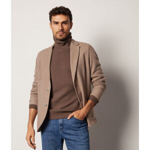 Falconeri Rollkragenpullover aus Kaschmir Ultrasoft Mann Kakao Stückgefärbt Größe 54