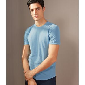 Falconeri T-Shirt aus Twist-Baumwolle Mann Himmelblau Größe 52