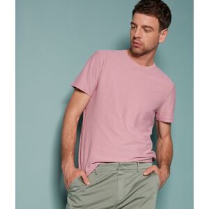 Falconeri T-Shirt aus Twist-Baumwolle Mann Rosa Stückgefärbt Größe 56