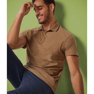 Falconeri Poloshirt aus Twist-Baumwolle Mann Jute Stückgefärbt Größe 50