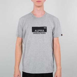 Alpha Industries Box Logo T-Shirt 2XL Grau