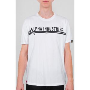 Alpha Industries T-Shirt S Schwarz Weiss