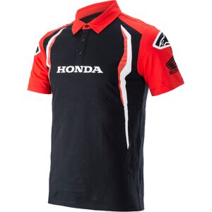 Alpinestars Honda Polo Shirt 4XL Schwarz Rot