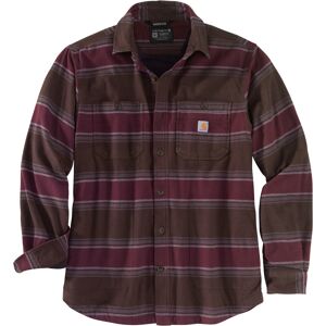 Carhartt Hamilton Fleece Lined Hemd S Braun