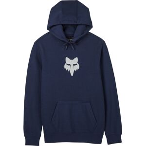 FOX Fox Head Hoodie S Weiss Blau