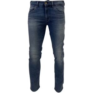 Rokker RT Tapered Slim Motorrad Jeans 32 33 Blau