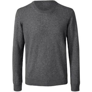 Tchibo - Cashmere-Pullover mit Rundhalsausschnitt - Grau/Meliert - Gr.: 50 Kaschmir Grau 50 male