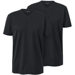 Tchibo - 2 T-Shirts - Schwarz - 100% Baumwolle - Gr.: XXL Baumwolle  XXL male