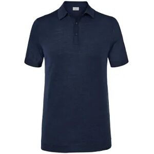 Tchibo - Merino-Poloshirt - Dunkelblau/Meliert - Gr.: XL Merino  XL male