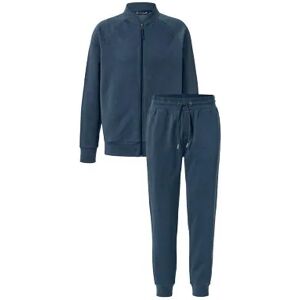 Tchibo - Hausanzug - Blau/Meliert - Gr.: L Polyester Blau L male