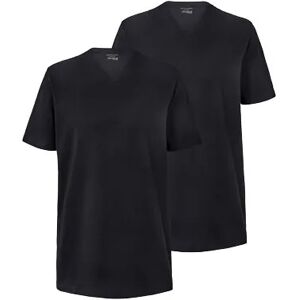 Tchibo - 2 T-Shirts mit V-Ausschnitt - Schwarz - 100% Baumwolle - Gr.: XL Baumwolle  XL male