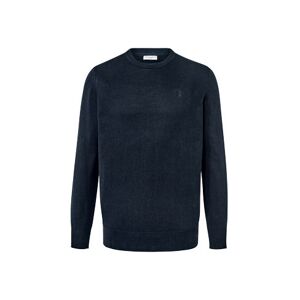 Tchibo - Pullover mit Rundhalsausschnitt - Dunkelblau - Gr.: 3XL Baumwolle Navy 3XL male