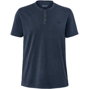 Tchibo - Kurzarm Henley »Mustang« - Mood Indigo - 100% Baumwolle - Gr.: XXL Baumwolle Mood XXL male