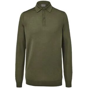 Tchibo - Merino-Pullover mit Polokragen - Olivgrün - Gr.: M Merino  M male