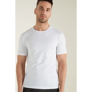 Tezenis T-Shirt aus elastischer Baumwolle Mann Weiß Größe XL