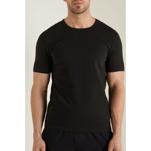 Tezenis Thermo-Shirt aus Baumwolle Mann Schwarz Größe L