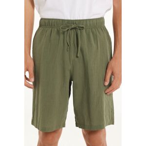 Tezenis Shorts aus 100 % superleichter Baumwolle mit Taschen Mann Grün Größe L
