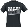 Sprüche - Fun T-Shirt - Ich hab' doch 4 gesunde Reifen! - S bis 4XL - für Herren - schwarz