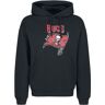 Recovered Clothing - DAZN Kapuzenpullover - NFL Buccs Logo - M bis XXL - für Herren - schwarz