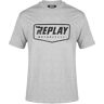 Replay Logo T-Shirt M Grau