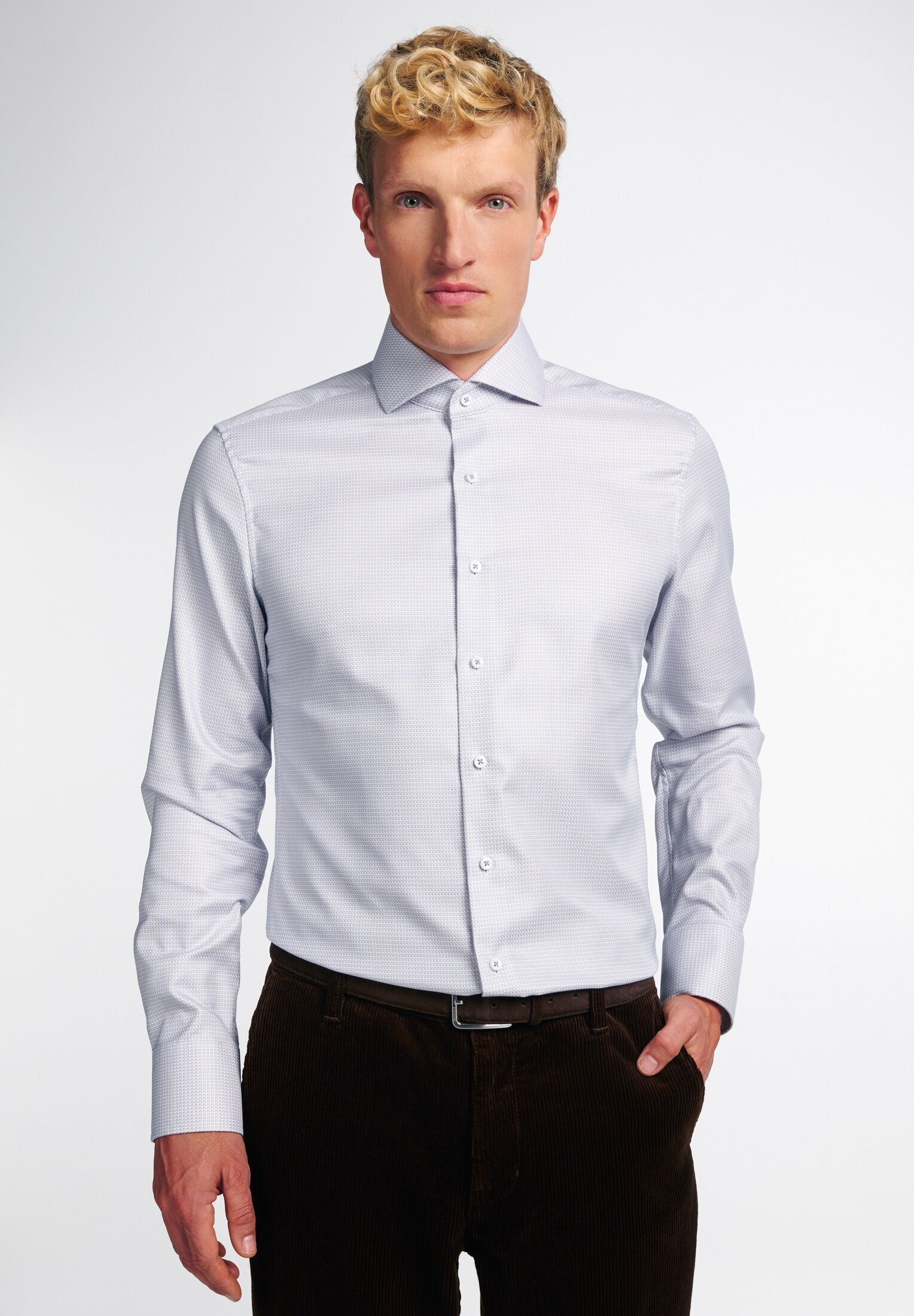 Eterna Businesshemd »SLIM FIT«, figurnahe Schnittführung beige  38 39 40 41 42 43 44