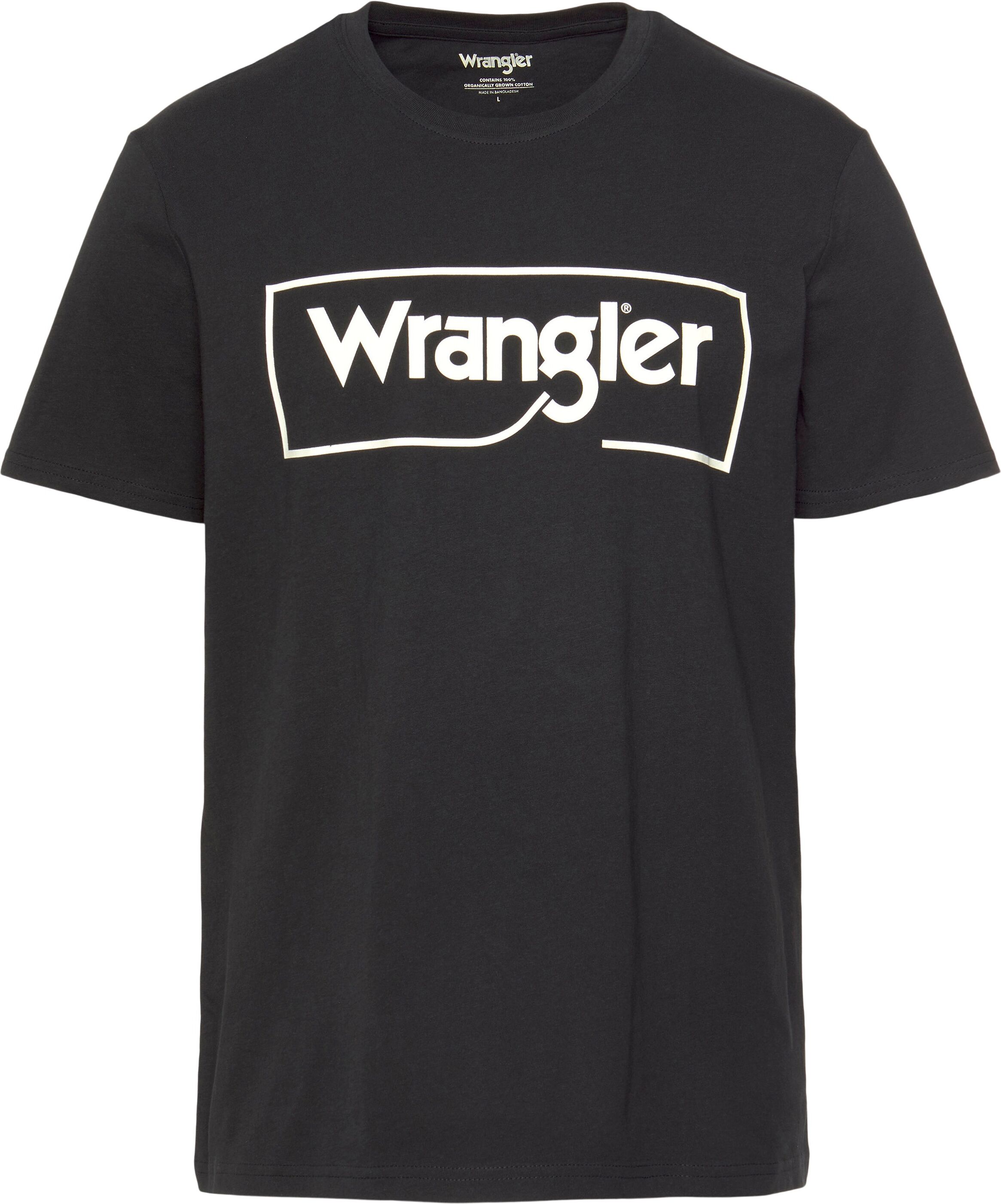 Wrangler T-Shirt »Frame Logo Tee« schwarz  4XL L M S XL XXL XXXL