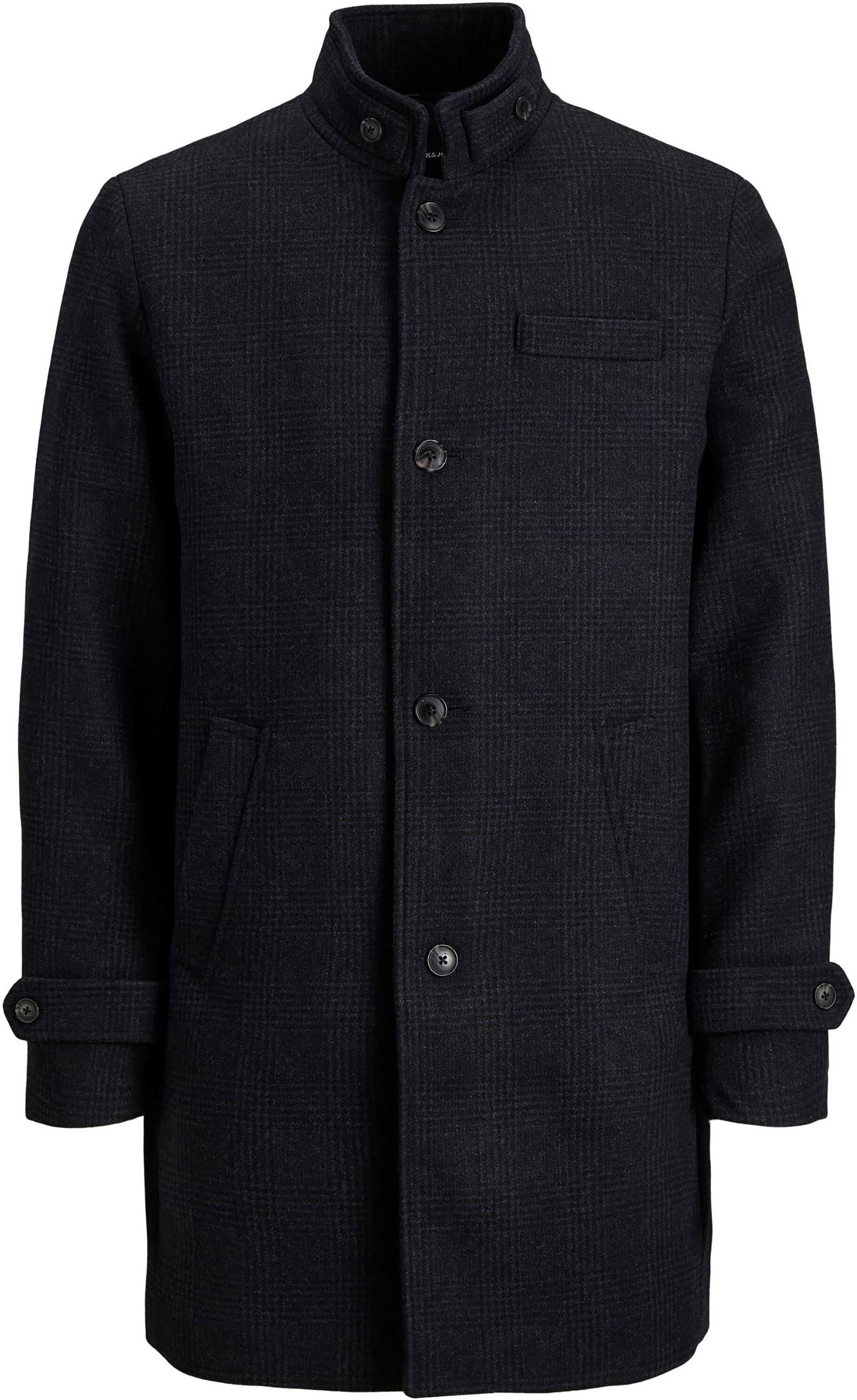 Jack & Jones Wollmantel »BLAMELTON WOOL COAT« grau  L (50) M (48) S (46) XL (52) XS (44) XXL (54)