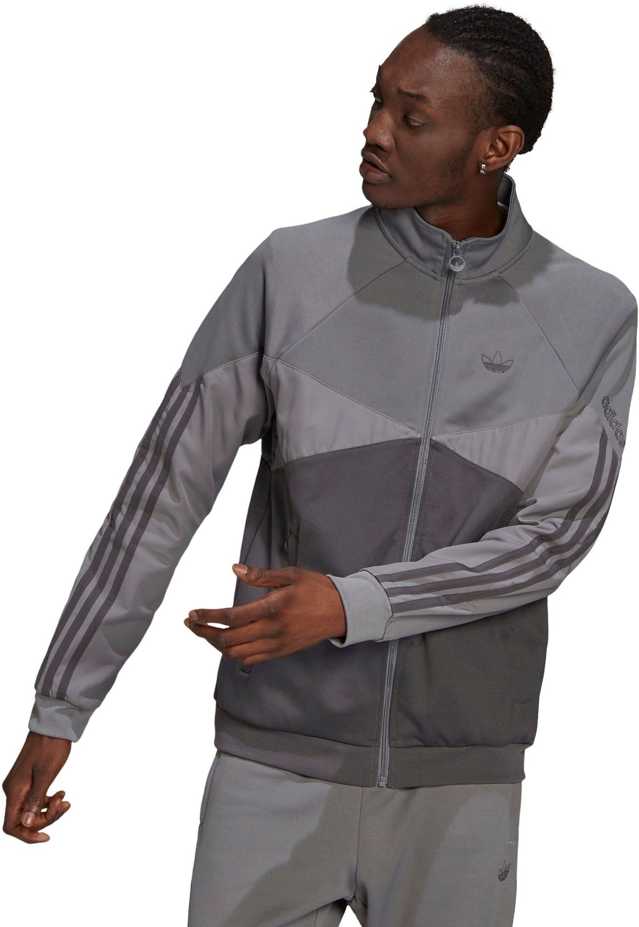 Adidas Originals Trainingsjacke »SPRT COLORBLOCK ORIGINALS JACKE« grau  L M S XL XS XXL