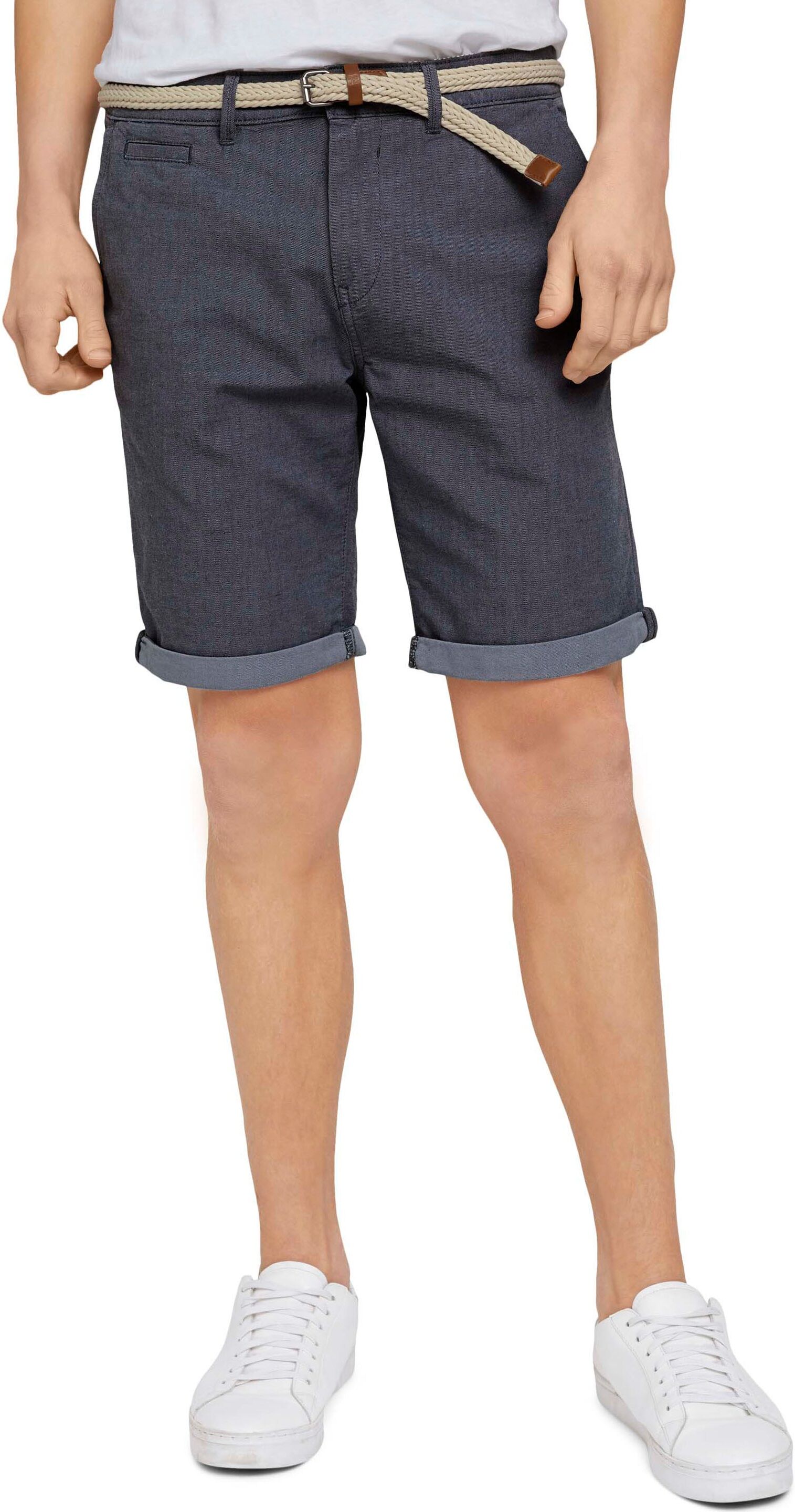 TOM TAILOR Denim Bermudas blau  L M S XL XXL