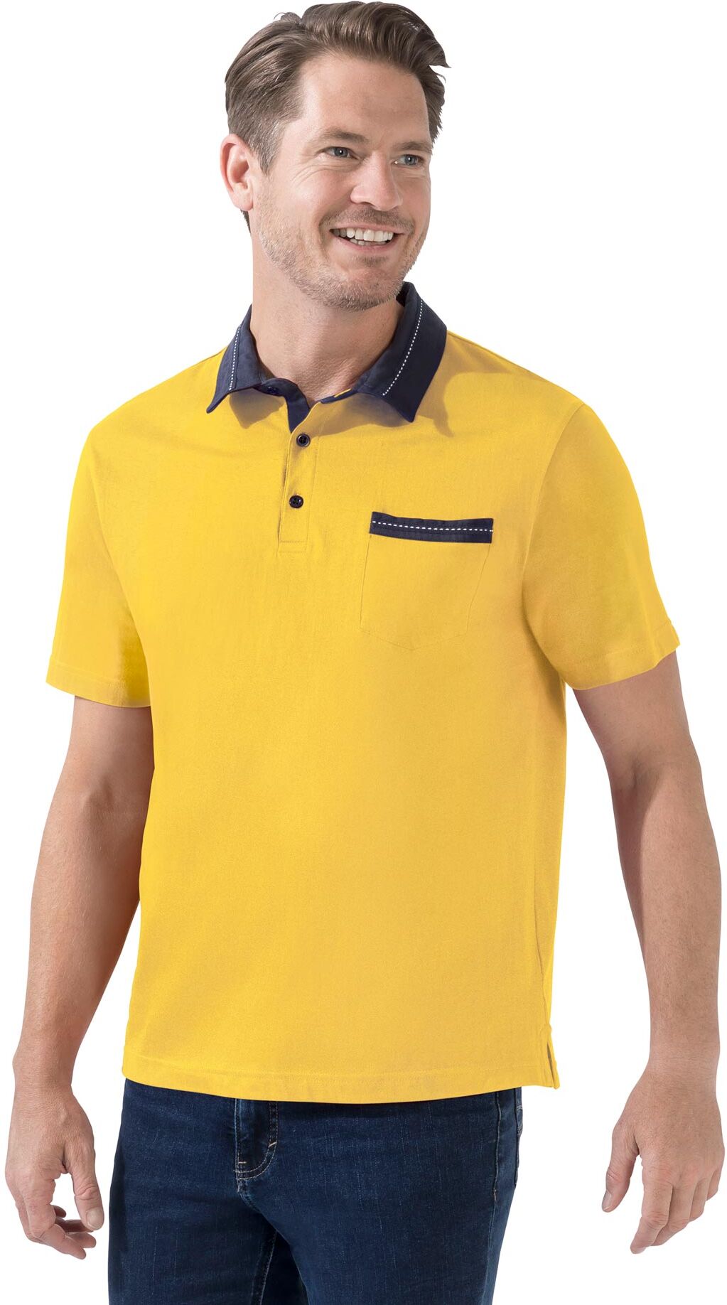 Catamaran Kurzarmshirt »Kurzarm-Shirt« gelb  44/46 48/50 52/54 56/58 60/62 64/66