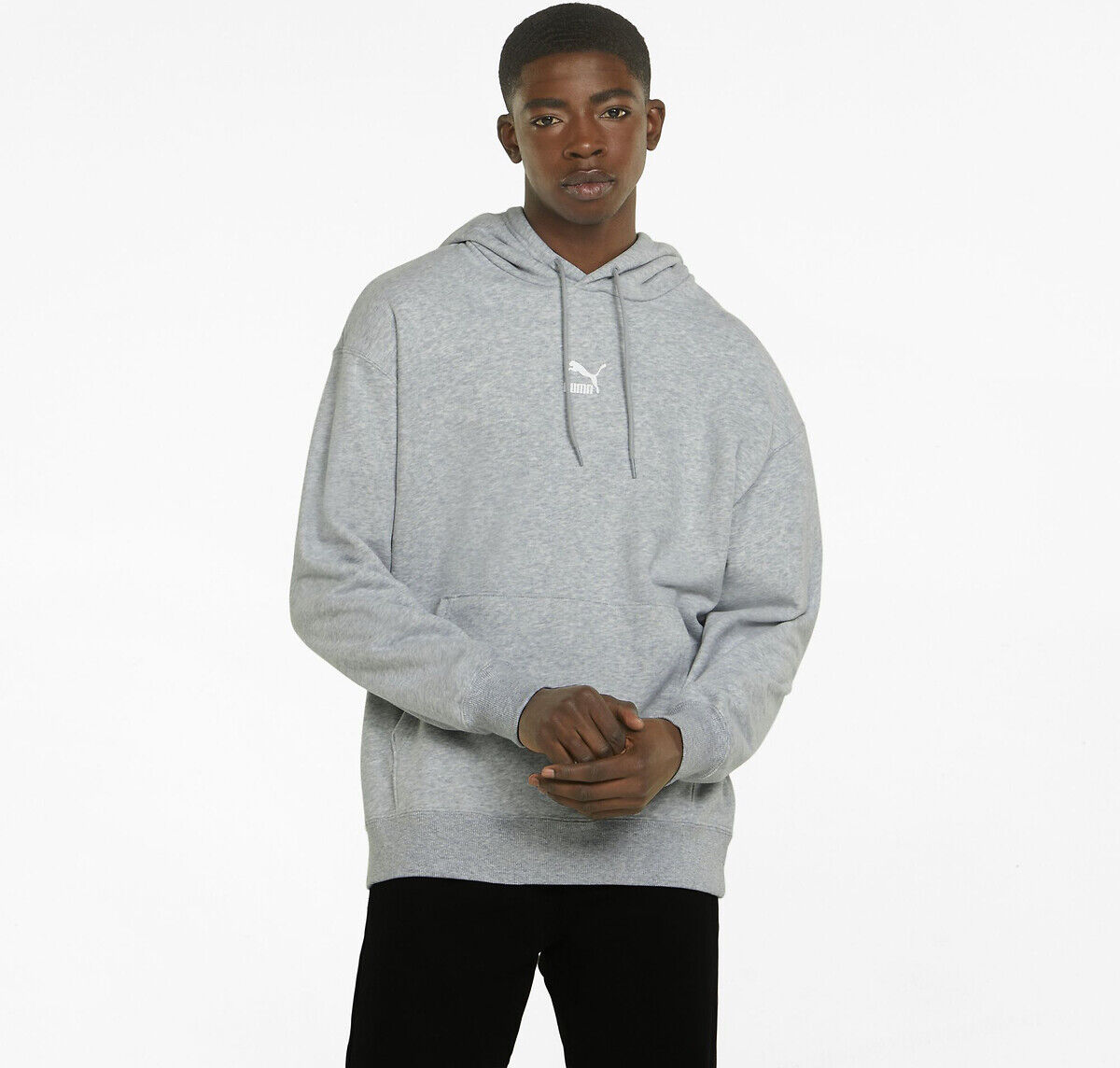 Puma Kapuzensweatshirt Relax GRAU