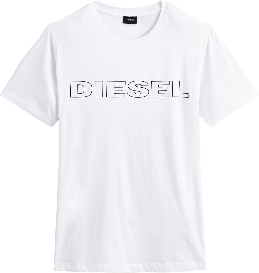 Diesel T-Shirt mit rundem Ausschnitt SCHWARZ