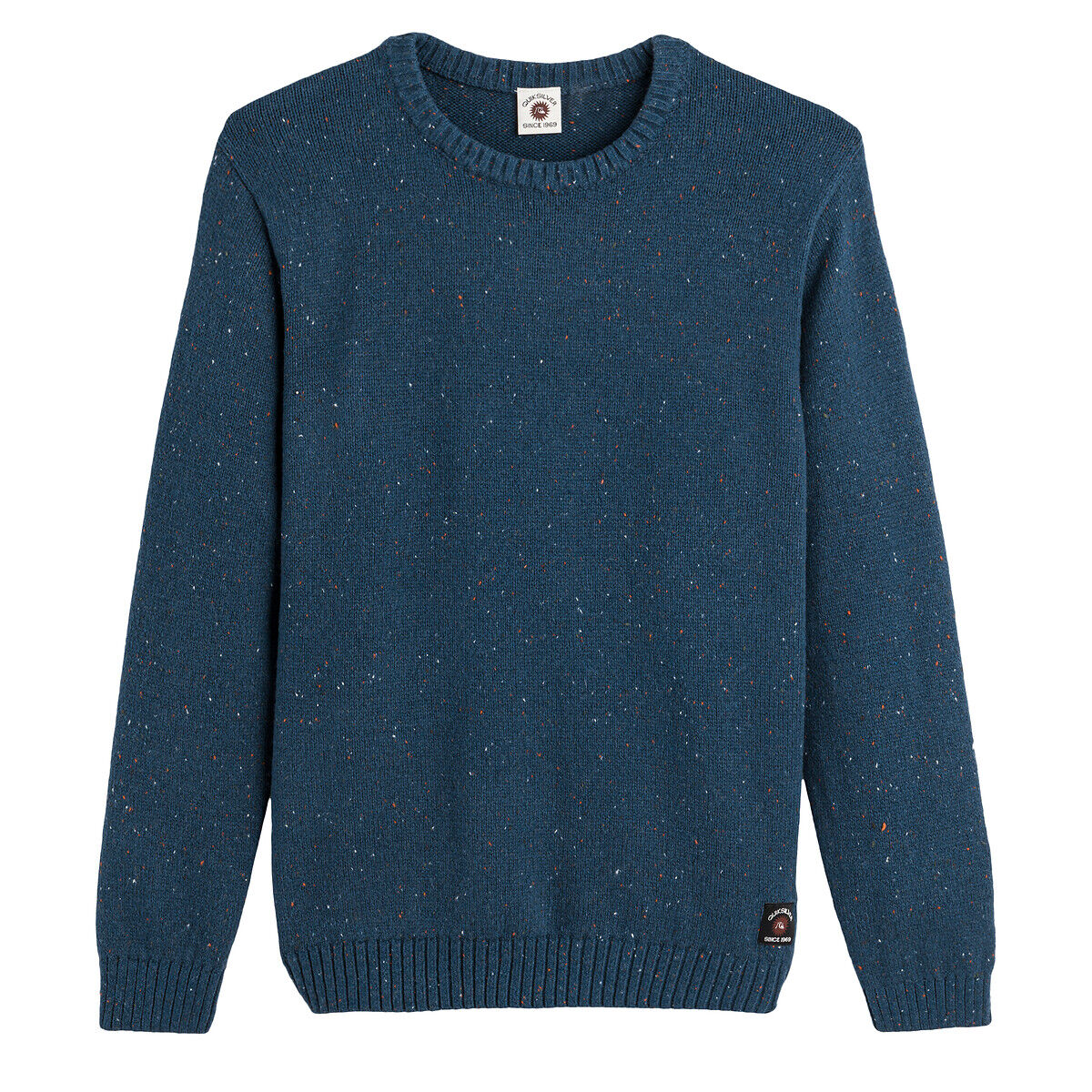 QUIKSILVER Pullover Neppy Sweater, runder Ausschnitt BLAU