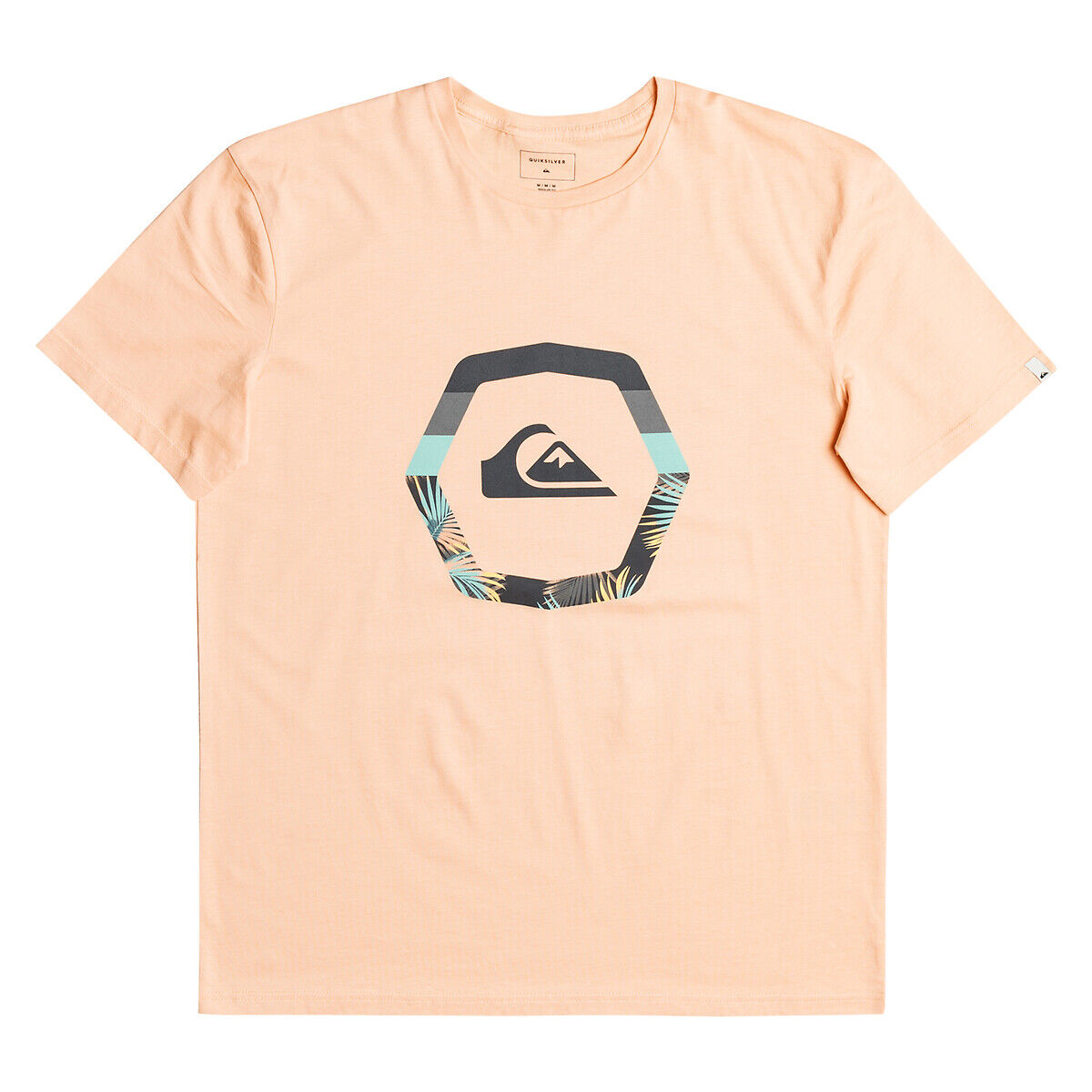 QUIKSILVER T-Shirt Uprise, runder Ausschnitt BEIGE