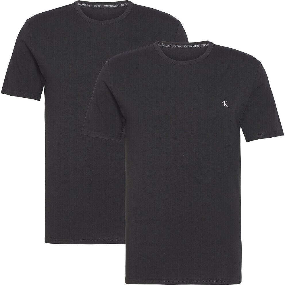 Calvin 2er-Pack T-Shirts SCHWARZ