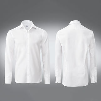 van Laack Premium-Hemd Royal Tailor Fit oder Slim Fit, Slim Fit, Sportmanschette, 67 cm Ärmellänge - 41 cm - Weiss